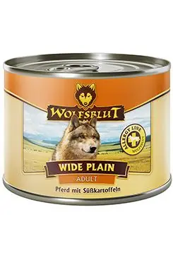Horká Nabídka Wolfsblut Dog Adult Wide Plain konz. 200g