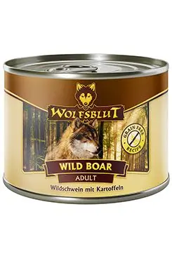 Wolfsblut Dog Adult Wild Boar konz. 200g Finální Výprodej