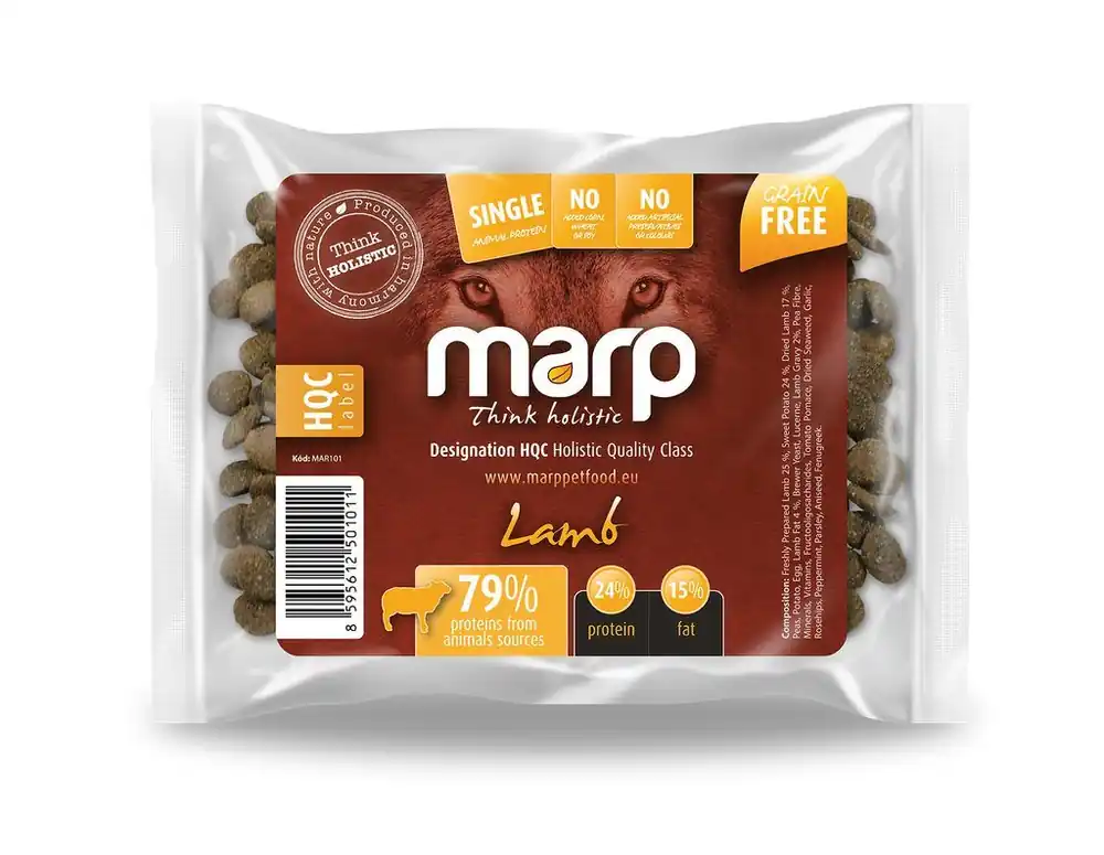 Marp Holistic Lamb - jehněčí bez obilovin vzorek 70g Víkendová Akce