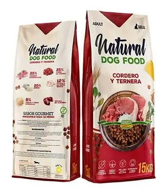 Odeslání Ihned Natural DOG FOOD Lamb & Beef - 4 Kg