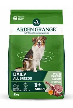Arden Grange Dog Adult with fresh Lamb&Rice 2kg Dokud Zásoby Vydrží