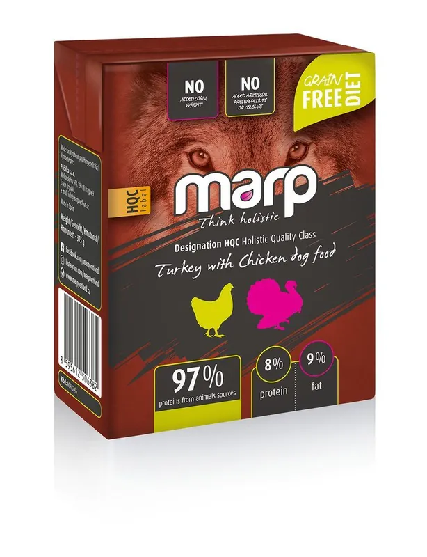 Marp Holistic krůta s kuřetem tetrapak 375g Vysoce Kvalitní