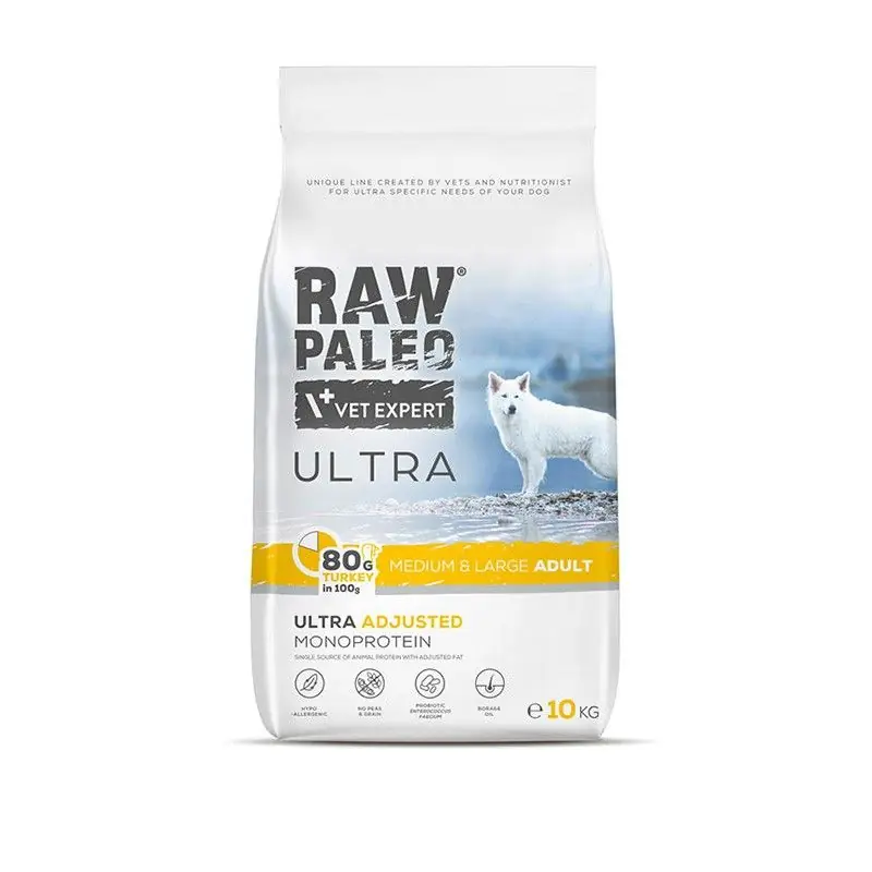 Raw Paleo Turkey Adult Medium Large 10 kg Horká Nabídka