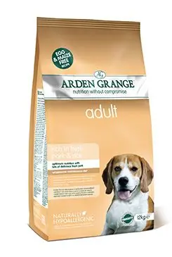 Arden Grange Dog Adult rich in fresh Pork&Rice 12kg Aktuální