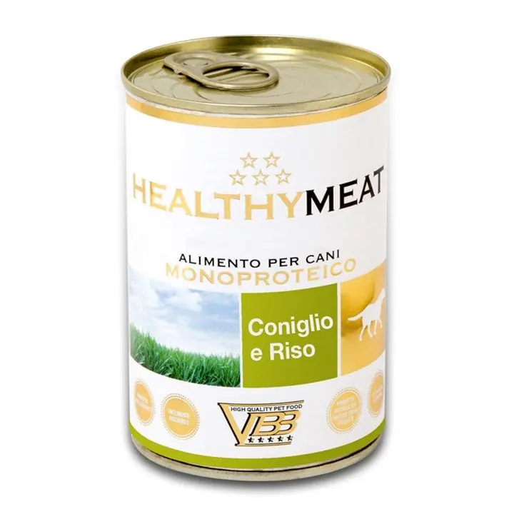 HEALTHYMEAT monoprotein králík a rýže 400g Cenová Bomba