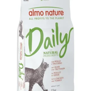 Almo Nature Daily Maintenance - s kuřetem a krůtou 12kg Zlevněný