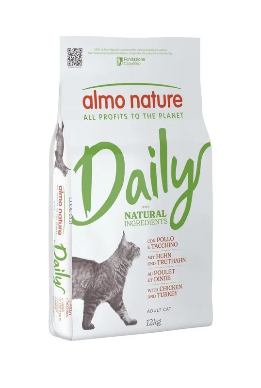 Almo Nature Daily Maintenance - s kuřetem a krůtou 12kg Zlevněný
