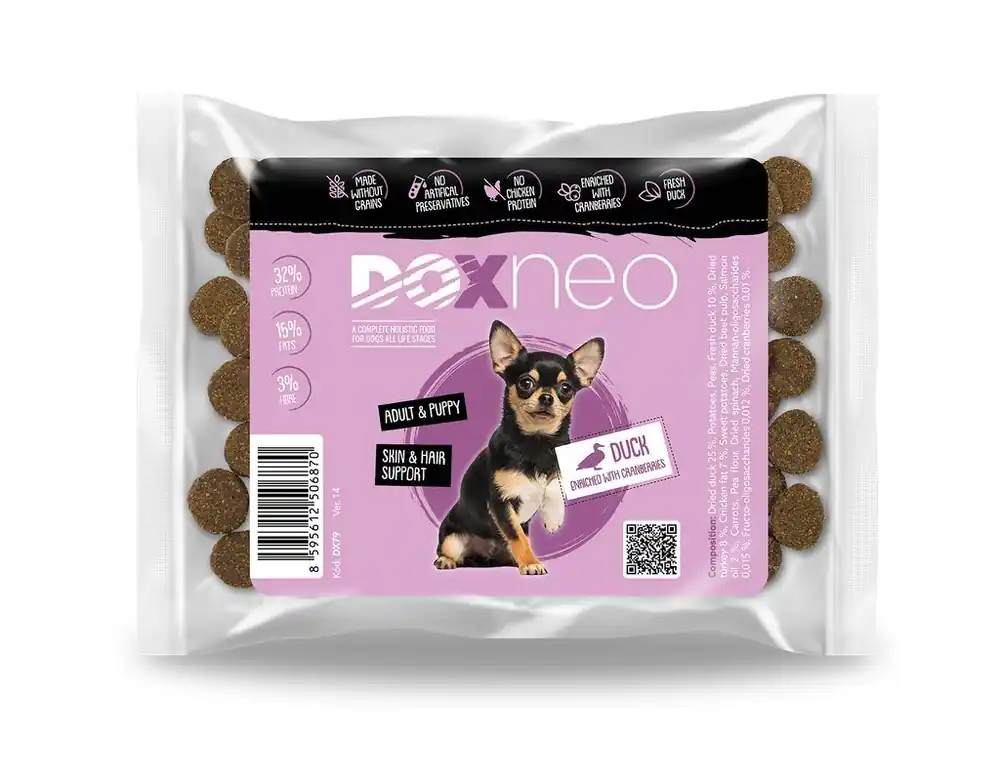 Doxneo Duck - kachní bez obilovin vzorek 70g Koupit Online