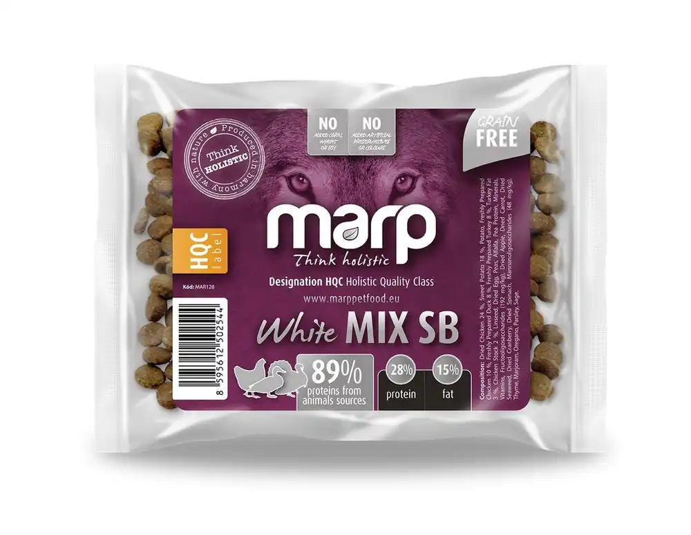 Výprodej Marp Holistic White Mix SB - pro malá plemena bez obilovin vzorek 70g