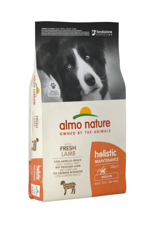 Nejlepší Volba Almo Nature Holistic Maintenance M - s čerstvým jehněčím 12kg