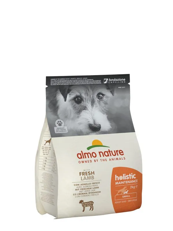 Almo Nature Holistic Maintenance XS-S - s čerstvým jehněčím 2kg Víkendová Akce