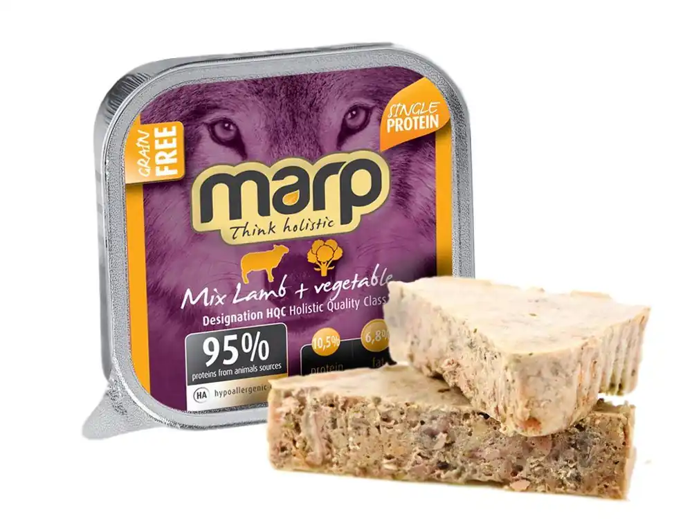 Marp Mix vanička pro psy jehně+zelenina 100g Ověřený