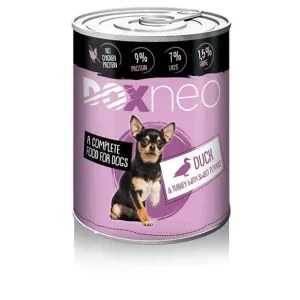 Nejprodávanější Doxneo Duck konzerva pro psy s kachnou 400g
