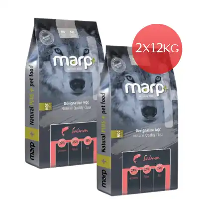 Marp Natural Plus losos 2 x 12kg Expresní Doručení