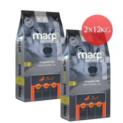 Marp Natural Plus kachna 2 x 12kg Nízká Cena