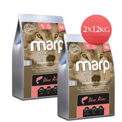 Akce Marp Variety Blue River - lososové 2 x 12kg