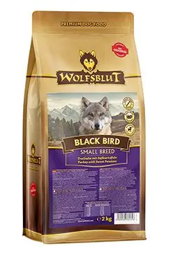 Nejlepší Volba Wolfsblut Dog Small Breed Black Bird 2kg