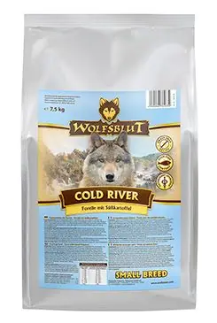 Sleva Wolfsblut Dog Small Breed Cold River 7,5kg