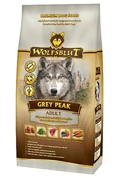 Novinka Wolfsblut Dog Adult Grey Peak 2kg