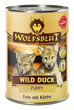 Wolfsblut Dog Puppy Wild Duck konz. 395g Akce