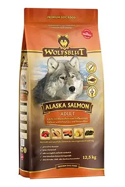 Jen Po Omezenou Doba Wolfsblut Dog Adult Alaska Salmon 12,5kg