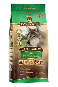 Speciální Cena Wolfsblut Dog Adult Green Valley 12,5kg