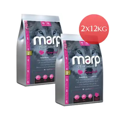 Nová Kolekce Marp Natural Farmfresh - krůtí 2 x 12kg
