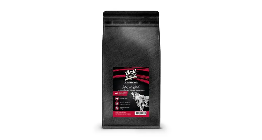 Rychlé Dodání Best Breeder DELUXE Dog Angus Beef Small Breed Adult balení 2 kg