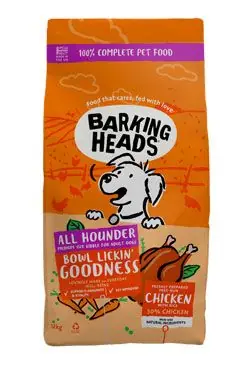 BARKING HEADS All Hounder Bowl Lickin Good Chick 2x12kg Hit Sezóny