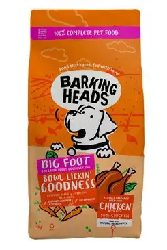 BARKING HEADS Big Foot Bowl Lickin Good Chick 2x12kg Značkový