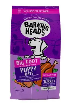 BARKING HEADS Big Foot Puppy Days Turkey 2x6kg Nízká Cena