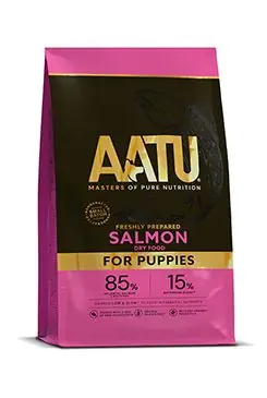 Nakupujte Hned AATU Dog 85/15 Puppy Salmon 2 x 5 kg
