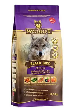 Wolfsblut Dog Senior Black Bird 12,5kg Cenově Výhodný