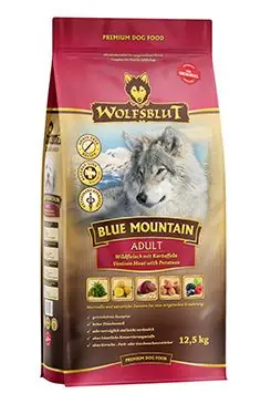 Dokud Zásoby Vydrží Wolfsblut Dog Adult Blue Mountain 12,5kg