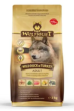 Víkendová Akce Wolfsblut Dog Adult Wild Duck&Turkey 2kg