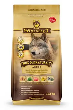 Wolfsblut Dog Adult Wild Duck&Turkey 12,5kg Expresní Doručení