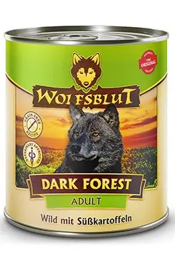 Odeslání Ihned Wolfsblut Dog Adult Dark Forest konz. 800g