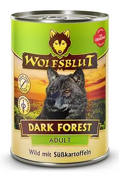 Rychlé Dodání Wolfsblut Dog Adult Dark Forest konz. 395g