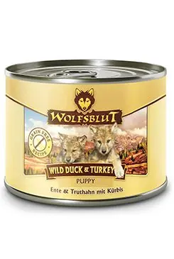 Wolfsblut Dog Puppy Wild Duck konz. 200g Nízká Cena