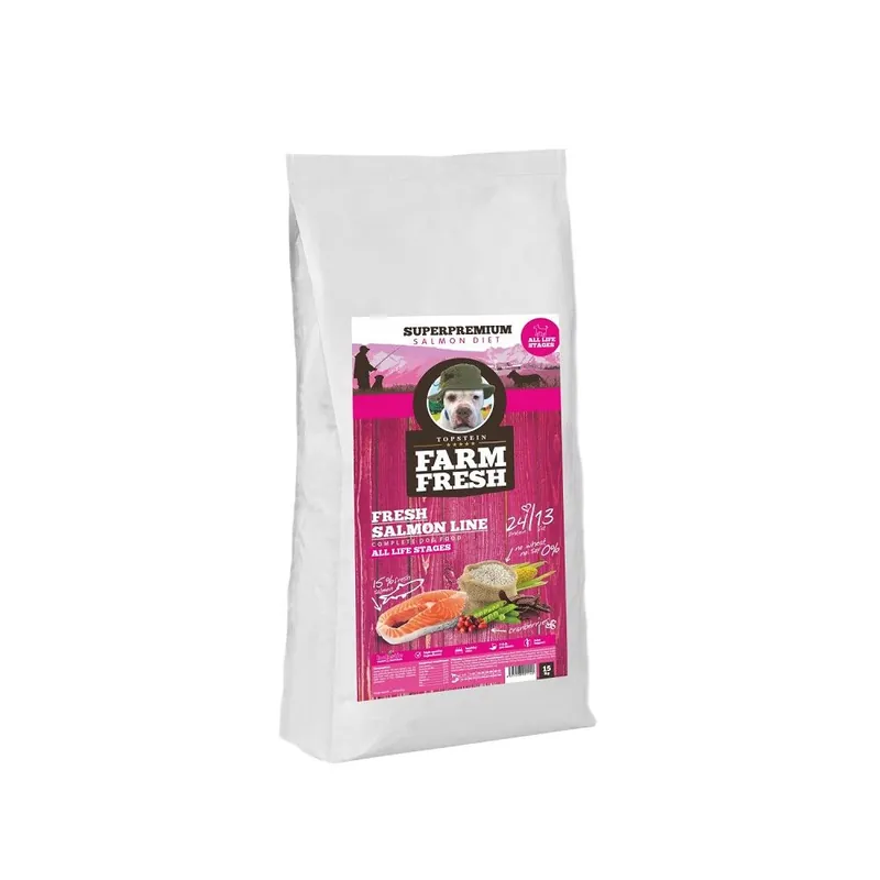 Ověřený Farm Fresh Salmon Line All Life Stages 1,8 kg