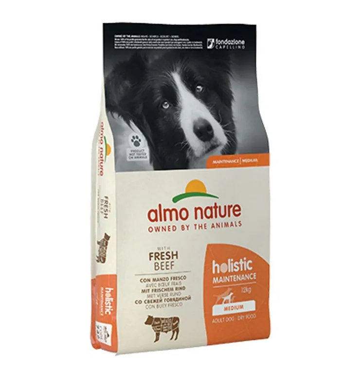 Almo Nature Holistic Maintenance M s čerstvým hovězím 12kg Top Prodej