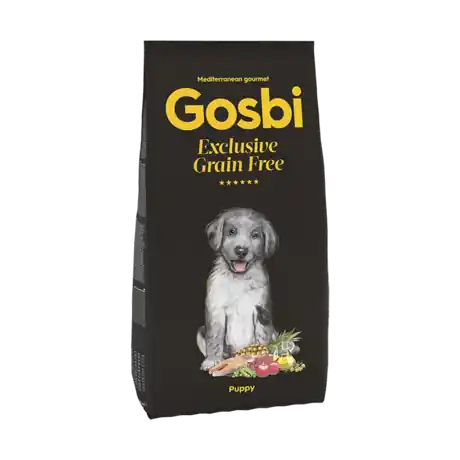 GOSBI EXCLUSIVE PUPPY FISH and LAMB 12kg Aktuální