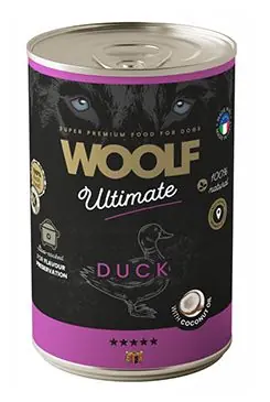 WOOLF Ultimate DogFood konz. Duck 400g Sleva