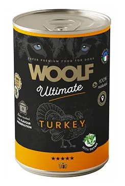 Objednat Nyní WOOLF Ultimate DogFood konz. Turkey 400g