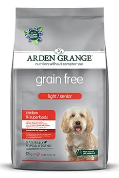 Arden Grange Dog GF Light/Senior Chick&Superfoods 12kg Jen Po Omezenou Doba