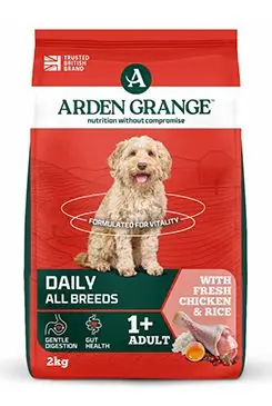 Autentický Arden Grange Dog Adult with fresh Chicken&Rice 2 x 12kg