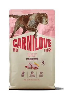 Rychlé Dodání Carnilove Dog True Fresh Dry Turkey Adult AllBreed 4kg