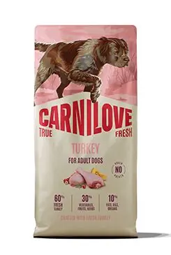 Autentický Carnilove Dog True Fresh Dry Turkey Adult AllBree 12kg