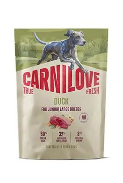 Cenový Hit Carnilove Dog True Fresh Dry Duck Junior LB 1,5kg