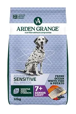 Odeslání Ihned Arden Grange GF Dog Senior Sen.Light O.W.Fish&Pot. 2 x 12kg